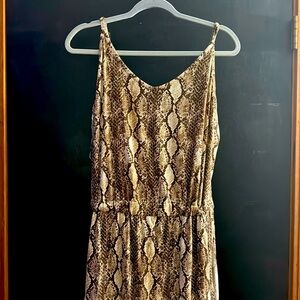 Snake Skin Print Jumper
